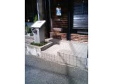 店舗入口手すり取付工事