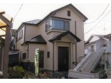 塗装工事、入間市、コスモスペイントのサイディング塗装、屋根塗装、(住宅塗り替え)