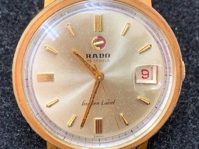 RADO ラドー ゴールデンラベル 自動巻き 腕時計 高額査定となりました