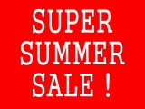 明日から~夏のSSS\(^o^)/SUPER SUMMER SALE !