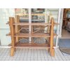 【無垢材家具】チーク古材のオープンシェルフが入荷しました【目黒区・アジアンモダン・Old TeakWood・出張買取】