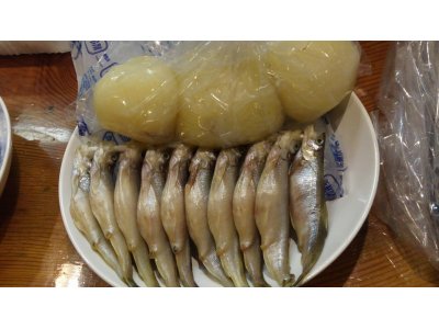 北海道の旬な食材( ☆∀☆)塩水ウニ～