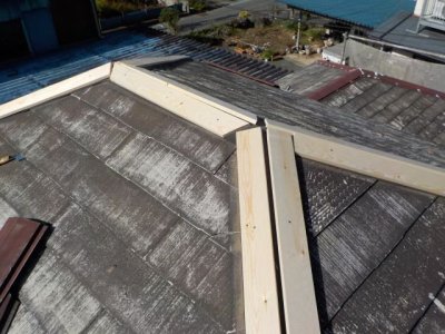 屋根修理と屋根塗装工事飯能市 コスモスペイントの修理