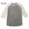 TRUSS トライブレンドラグラン７分袖Tシャツ TQS122をアップしました。