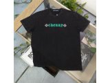 2024大人気 CHROME HEARTS Tシャツ クロス ロゴ ユニセックス ターコイズグリーン クロムハーツ