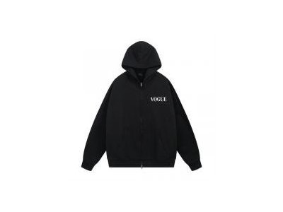 BALENCIAGA フーディー ジャケット VOGUE ロゴ ヴァンドーム広場 プリント バレンシアガ