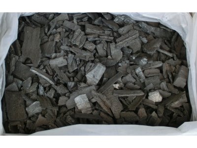 [自社製]大分の木炭　小炭＆皮炭１０kg箱入り