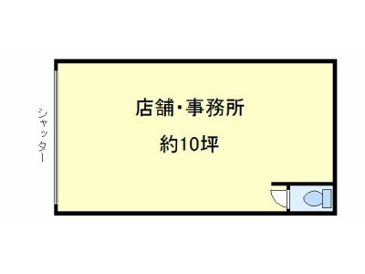 平野区喜連西の１０坪貸店舗｛飲食・重飲食可｝業種要相談