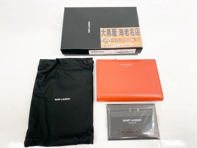 サンローランの二つ折り財布(668322)を買取させていただきました♪