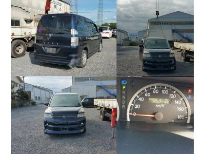 大分市内で平成15年式、トヨタVOXYの廃車引き取りを行いました。