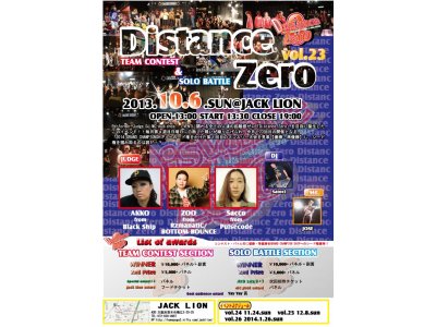 Distance Zero vol.23 詳細
