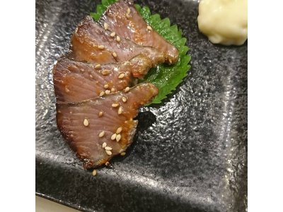 西伊豆の潮鰹(塩鰹)が札幌の当店で食べられます♪