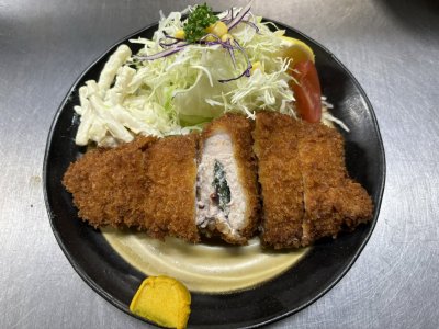 ロース梅しそカツ定食