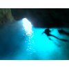 【Cコース】青の洞窟ボートシュノーケル＆体験ダイブ
