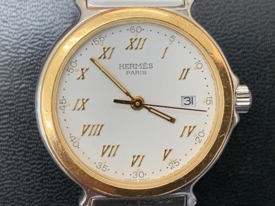 遺品整理 貴金属買取 大黒屋金町北口店 エルメス クオーツ腕時計 キャリック高価買取させて頂きました。
