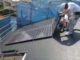 松戸市にて太陽光発電工事