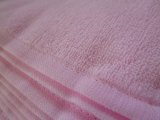 ピンクのタオルを新調しました