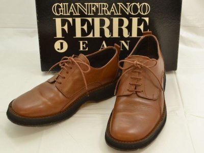 GIANFRANCO FERRE /フェレ プレーントゥクレープソール40