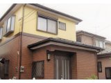 外壁塗装狭山市、コスモスペイントのサイディング塗装(クリアー仕上げ)