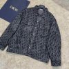 DIOR デニムジャケット 「CD」モノグラム カジュアル&洗練 ボタンで開閉 ディオール