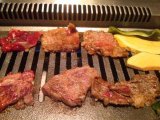 京橋の明月館で焼肉ランチ