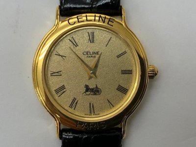 電池切れ　不動　セリーヌ　CELINE　クオーツ腕時計　高価買取させて頂きました。　電池切れはそのままお持ち下さい