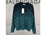 グッチ セーター GGロゴ ダークトーングラデーション ラグジュアリー感 GUCCI