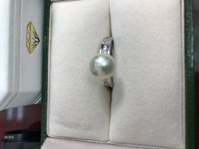 真珠リング買取いたしました