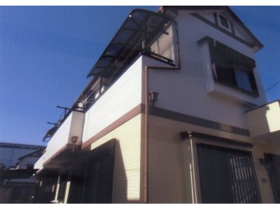 塗装工事東京都瑞穂町 コスモスペイントのサイディング塗装瑞穂町 屋根遮熱塗装の施工