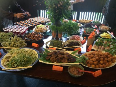 伊吹和ハーブ塾1日目「和ハーブを食べる」