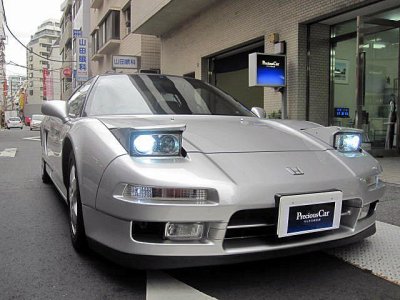 ホンダ ＮＳＸ ベースグレード Ｆマチック 4AT　セブリングシルバーのご成約です。