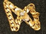 K18 プラチナ ダイヤブレス お買取りさせて頂きました。