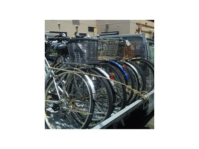 愛知県半田市旭町 放置自転車　無料撤去