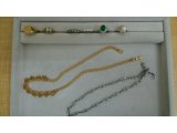 ネックレス指輪など買取しました。質岡崎質屋岡崎市貴金属ジュエリー金プラチナ時計ロレックスオメガブランドバックルイヴィトンシャネルエルメス携帯スマートフォン商品券株主優待券図書カードクオカードのお買取は地域No1安心高価買取&質の大黒屋質岡崎店にお任せ下さい。