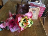 沢山のお花やお手紙に感謝！
