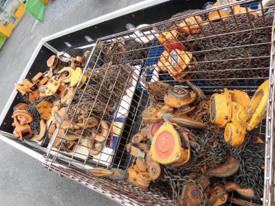 重量タイプのキトーチェーンブロック入荷