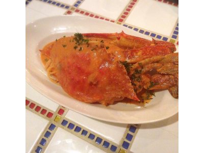 週末限定menu ☆宮崎県産 渡り蟹のトマトクリームパスタ☆