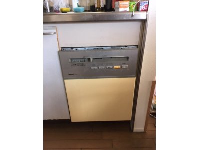 食器洗浄機撤去①