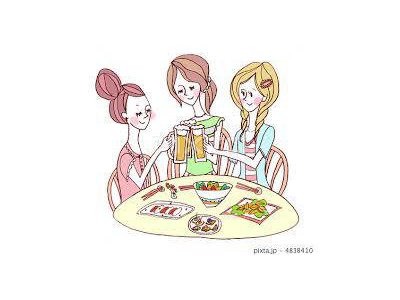 市勢さんとの女子会は全然可愛くない笑