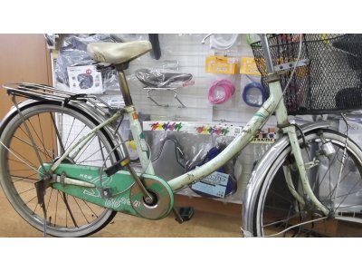 形見の自転車の再生！