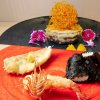 SAKURAのおまかせコース（車海老を含む海鮮3種・旬野菜8種の天ぷら）