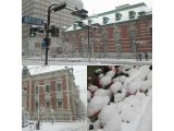 2017年　京都市内も雪