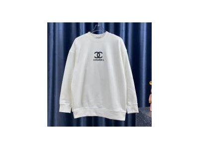 2023コレクション chanel トレーナー ロゴ プリント シンプル 高品質綿生地 ユニセックス