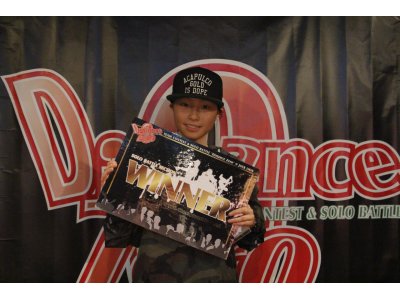 10/26 Distance Zero vol.34 ソロバトル部門　優勝　KAZUA