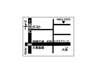 NAILS COCO地図