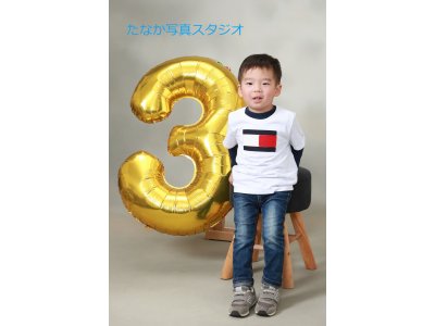 3才の誕生日