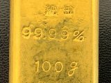 K24 インゴット100g お買取りさせて頂きました。現金買取です!ご安心下さい
