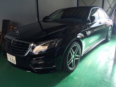 W222レンタカー[S400ハイブリッドロング]レンタカー登場！