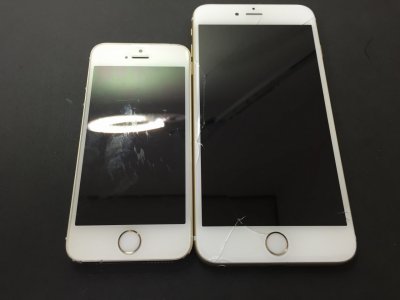 iPhone6plusガラス液晶交換 木更津