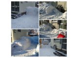 白石区菊水元町にて除雪作業 札幌市 便利屋タクミ